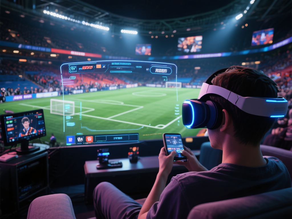 此外，电竞的加入也为传统体育注入了科技元素。借助V